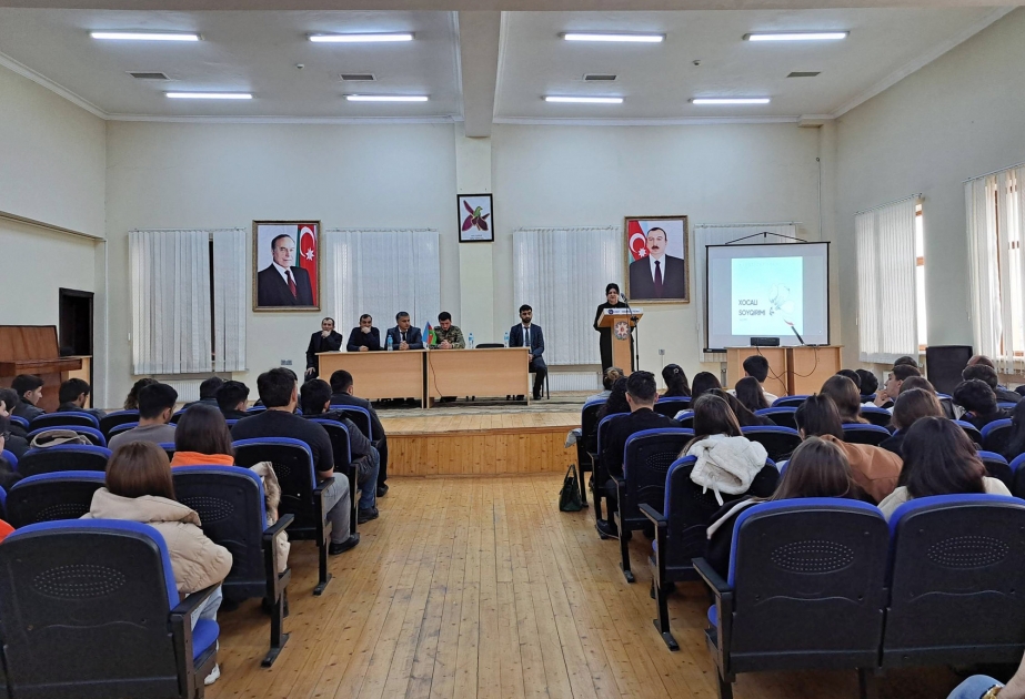UNEC-in Zaqatala filialının tələbələri Xocalı faciəsi qurbanlarının xatirəsini yad ediblər