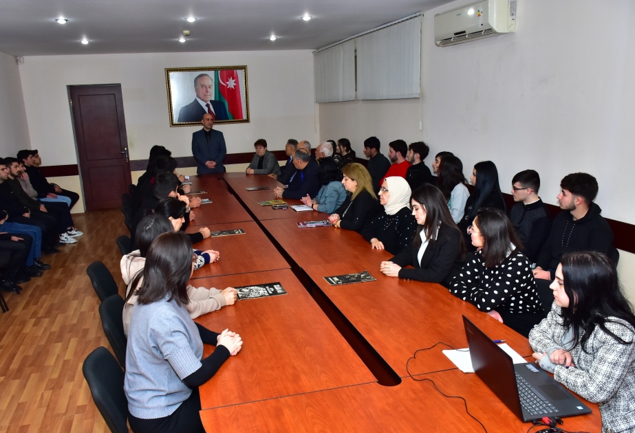Sumqayıt şəhərinin Tarixi Muzeyində Xocalı soyqırımı qurbanlarının xatirəsi yad olunub