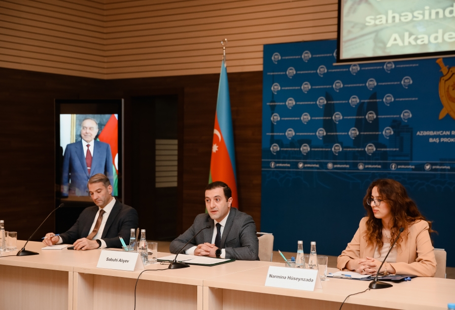 Hüquq Akademiyası layihəsinin açılışı olub