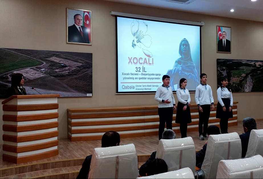 Qəbələdə Xocalı soyqırımı qurbanlarının xatirəsi anılıb