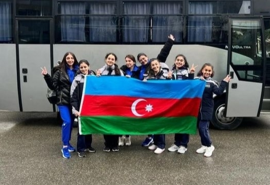 阿塞拜疆体操运动员前往罗马尼亚参加锦标赛
