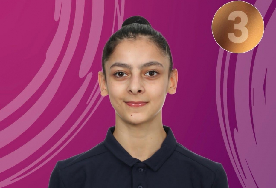 Азербайджанская гимнастка завоевала бронзовую медаль в Румынии
