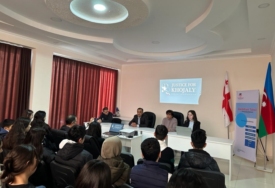 Qardabani Təhsil və İnteqrasiya Mərkəzində Xocalı qurbanlarının xatirəsi anılıb