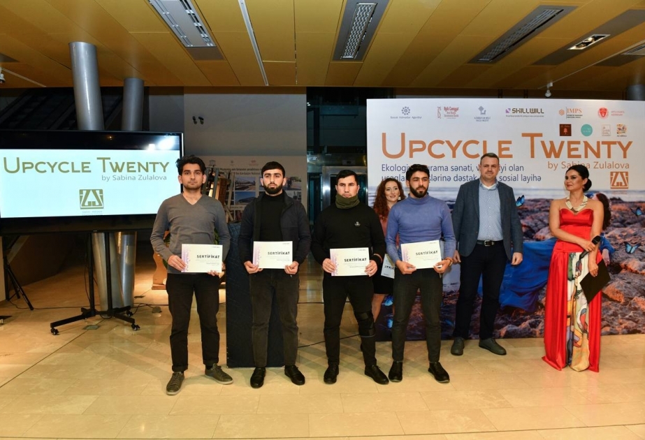 Презентация проекта Upcycle Twenty by Sabina Zulalova в Азербайджанском национальном музее ковра
