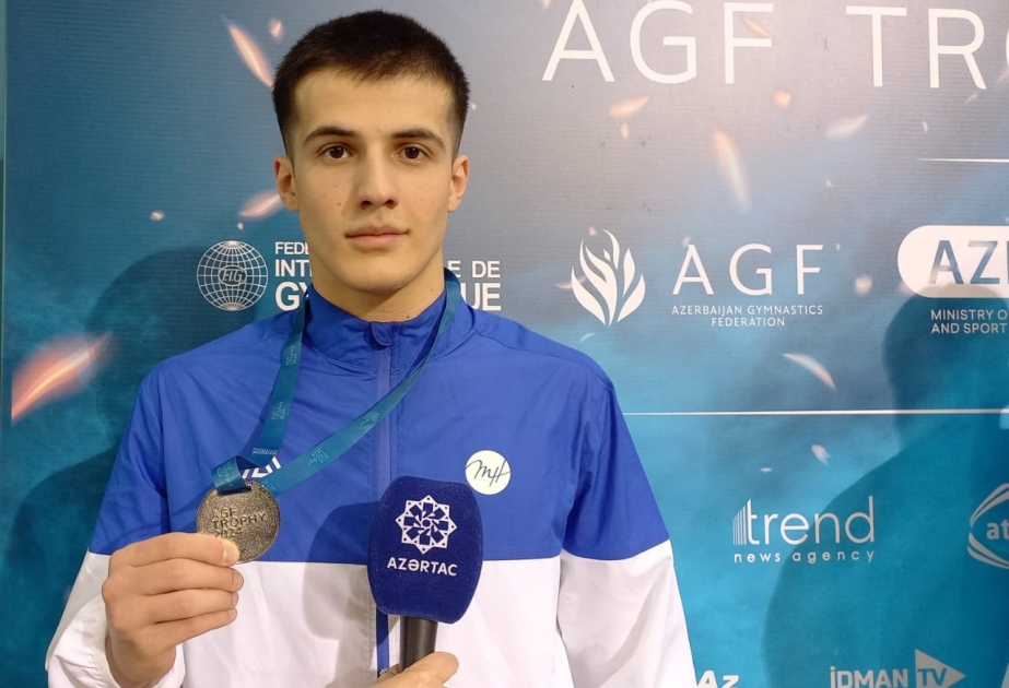 Gümüş medal qazanan gimnast: İnanılmaz qürur hissi keçirirəm