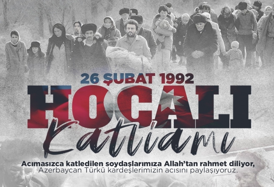 Türkiyənin Müdafiə Nazirliyi: Xocalı qırğını ürəkləri ağrıdan vəhşilikdir