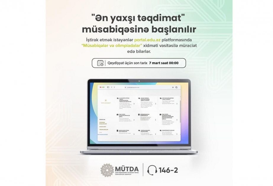“Ən yaxşı təqdimat” müsabiqəsi keçiriləcək