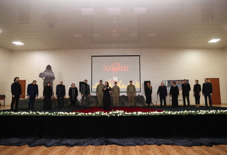 "Xocalım, sabahın xeyir!" adlı rekviyem-tamaşa təqdim olunub