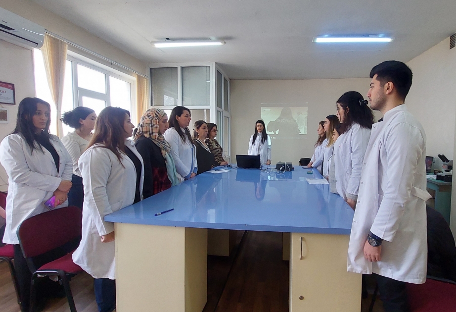 Mikrobiologiya İnstitutunda Xocalı soyqırımı qurbanlarının xatirəsi yad edilib