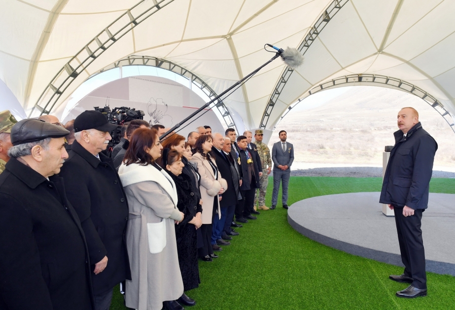 Azerbaijani President: We avenged innocent victims of Khojaly on battlefield