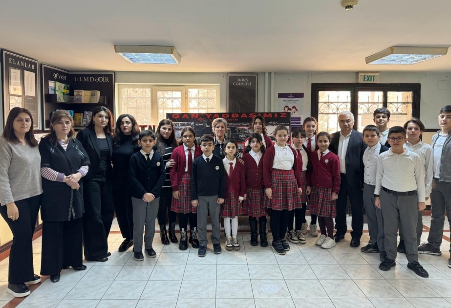“Gənc istedadlar” liseyində Xocalı soyqırımı ilə bağlı tədbir keçirilib
