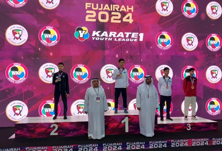 Aserbaidschanische Karatekämpfer erringen drei Medaillen in der Karate 1 Jugendliga
