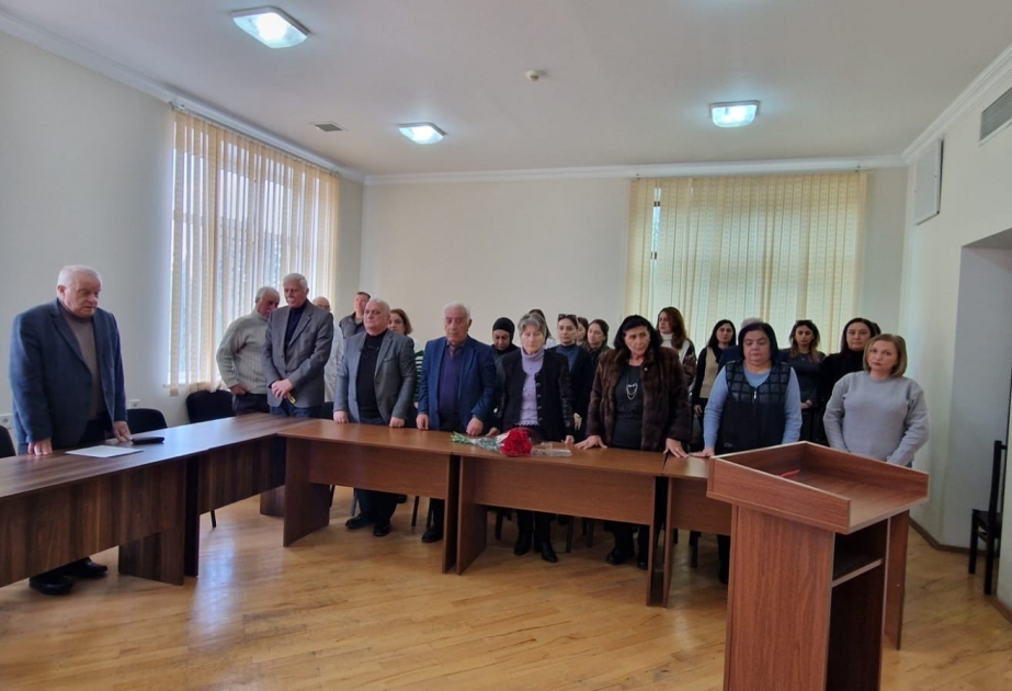 Polimer Materialları İnstitutunda Xocalı soyqırımına həsr olunan tədbir keçirilib