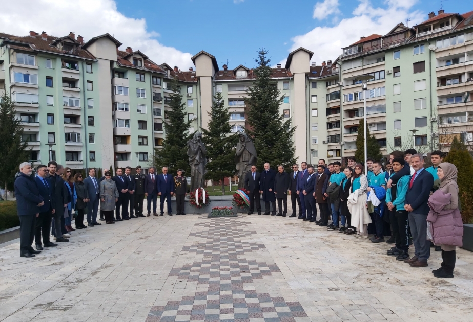 Bosniya və Herseqovinada Xocalı soyqırımı qurbanlarının xatirəsi anılıb