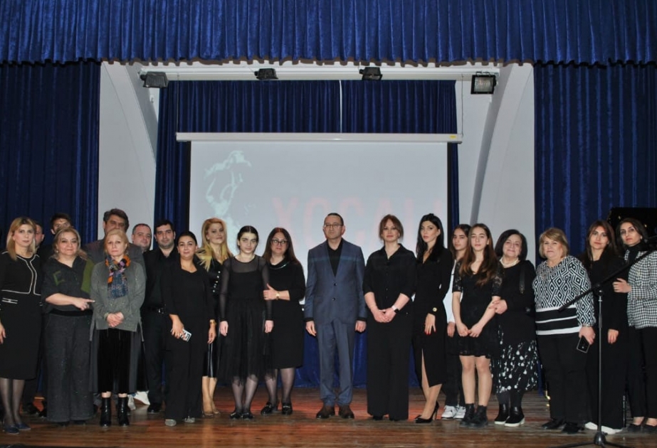 Xocalı soyqırımına həsr olunmuş tədbir: “Kədər küləkləri”