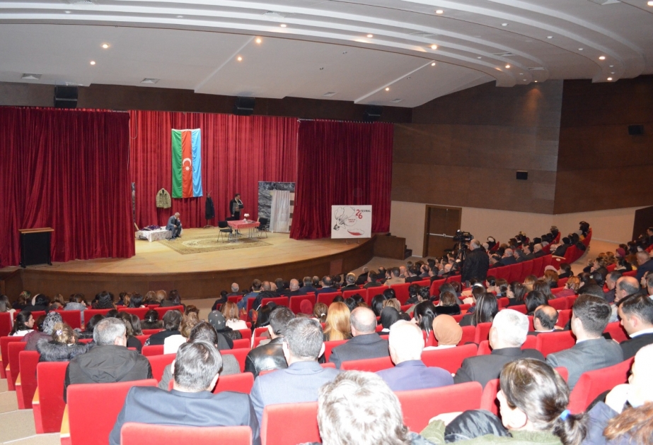 Neftçalada Xocalı faciəsi qurbanlarının xatirəsi silsilə tədbirlərlə anılıb