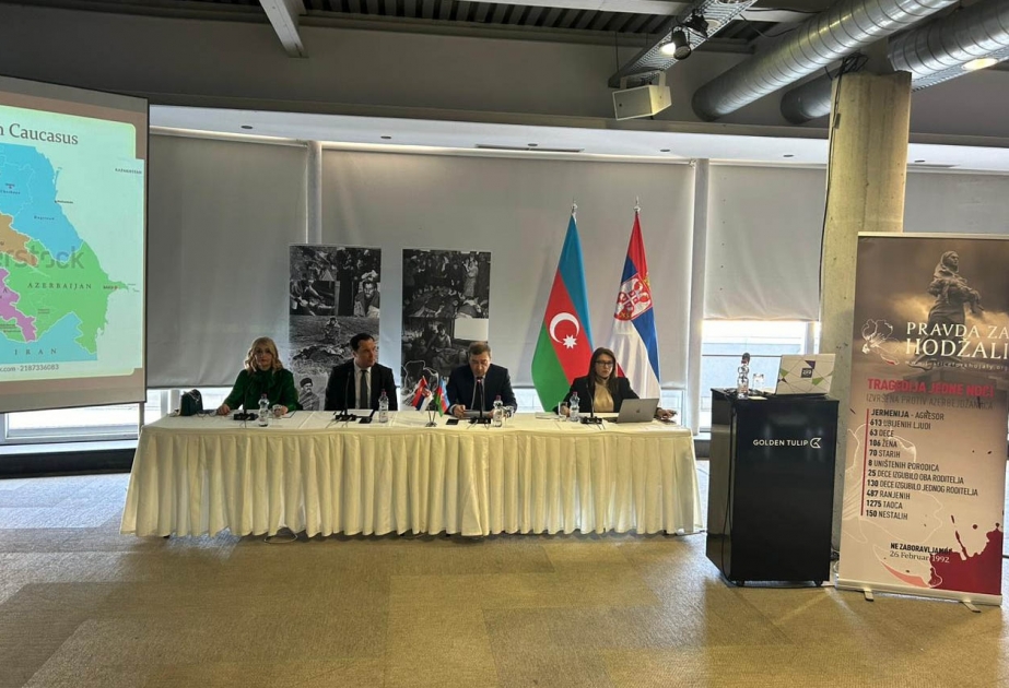 Belqraddakı seminarda Xocalı həqiqətlərindən danışılıb