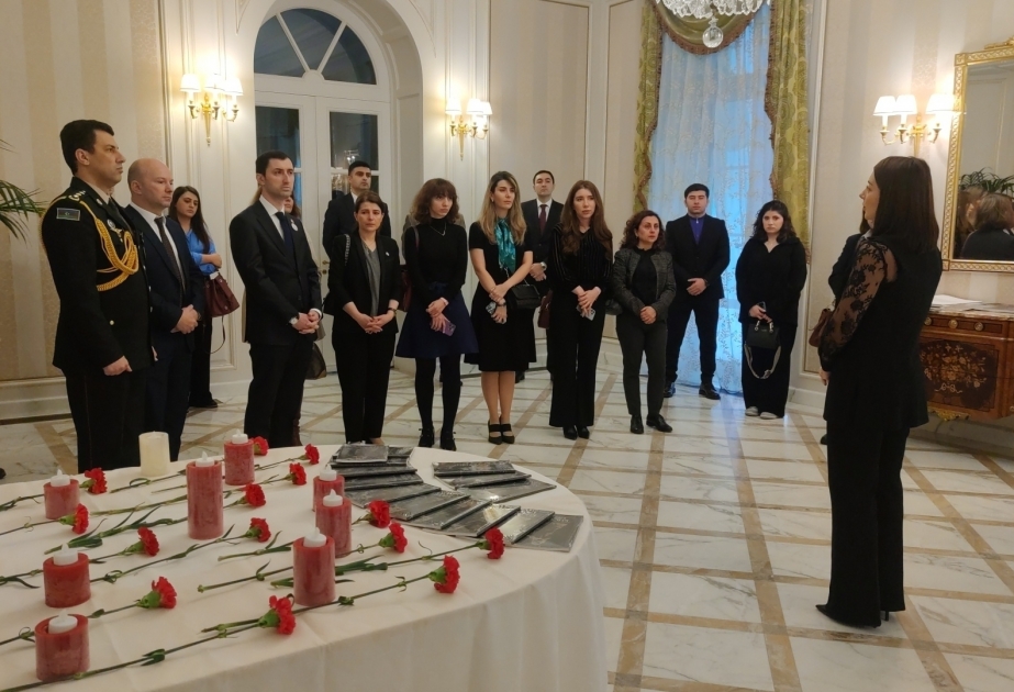 Khojaly genocide victims commemorated in France