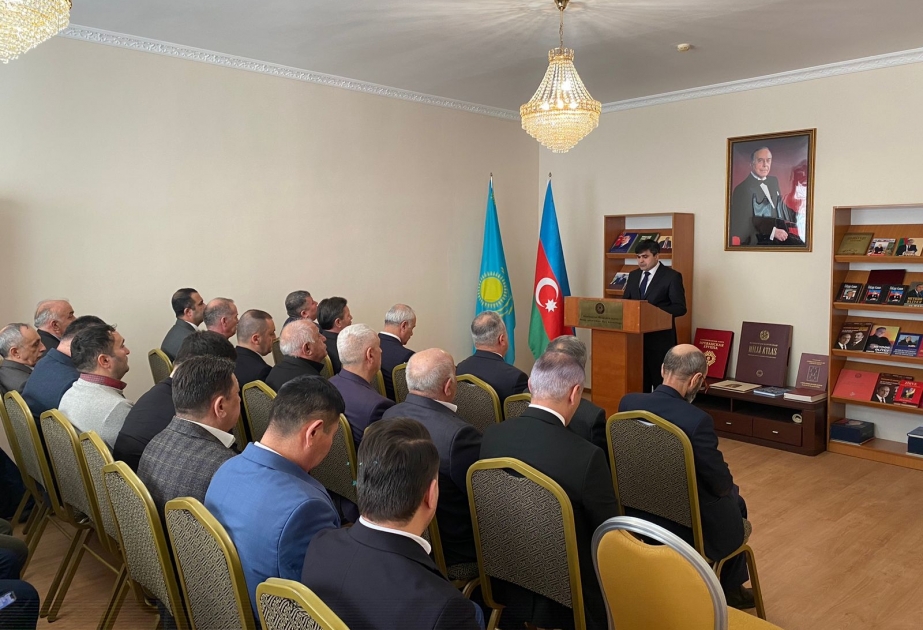 Aktauda Xocalı faciəsi qurbanlarının xatirəsi anılıb
