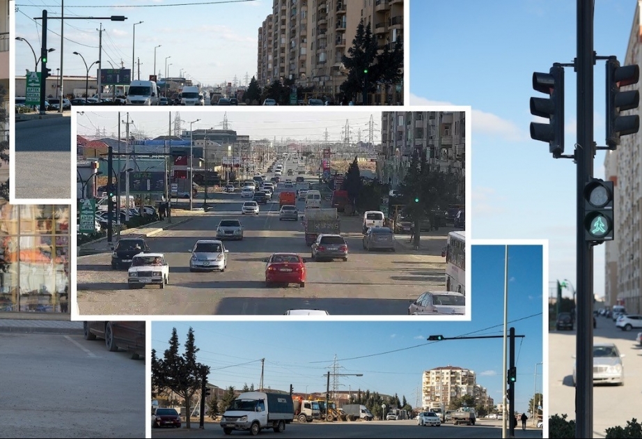Daha bir yolayrıcında sürücü və piyadaların təhlükəsizliyi təmin edilib