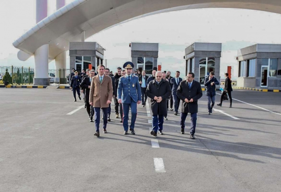 Azərbaycan və Türkiyə nümayəndə heyəti “Sədərək” gömrük postunda görüşüb
