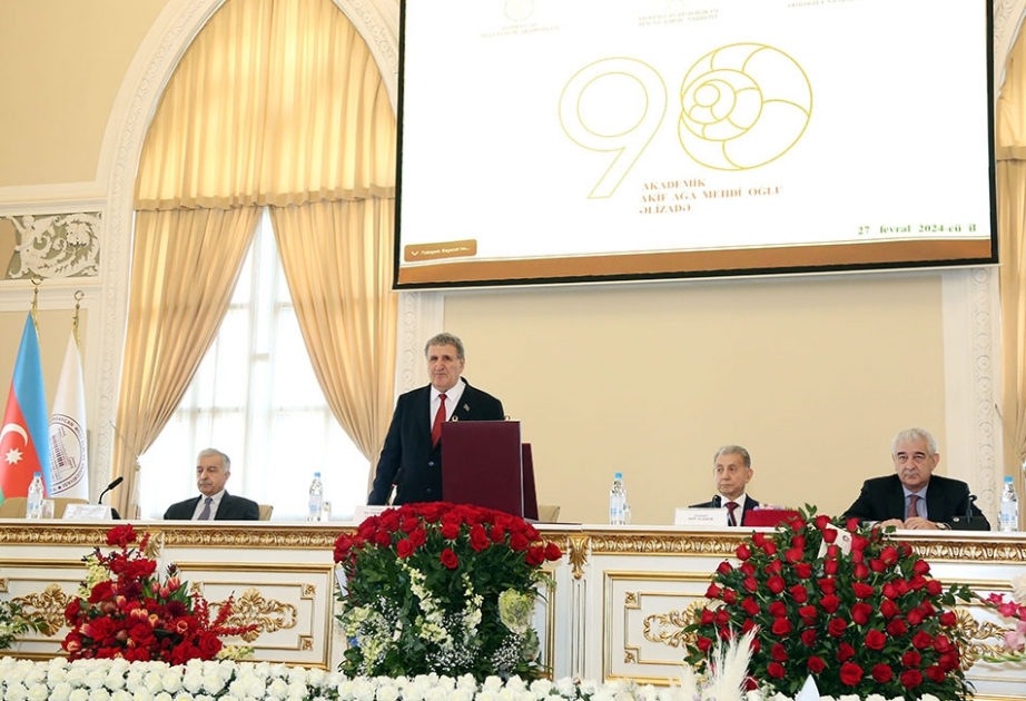 Akademik Akif Əlizadənin 90 illik yubileyi qeyd edilib