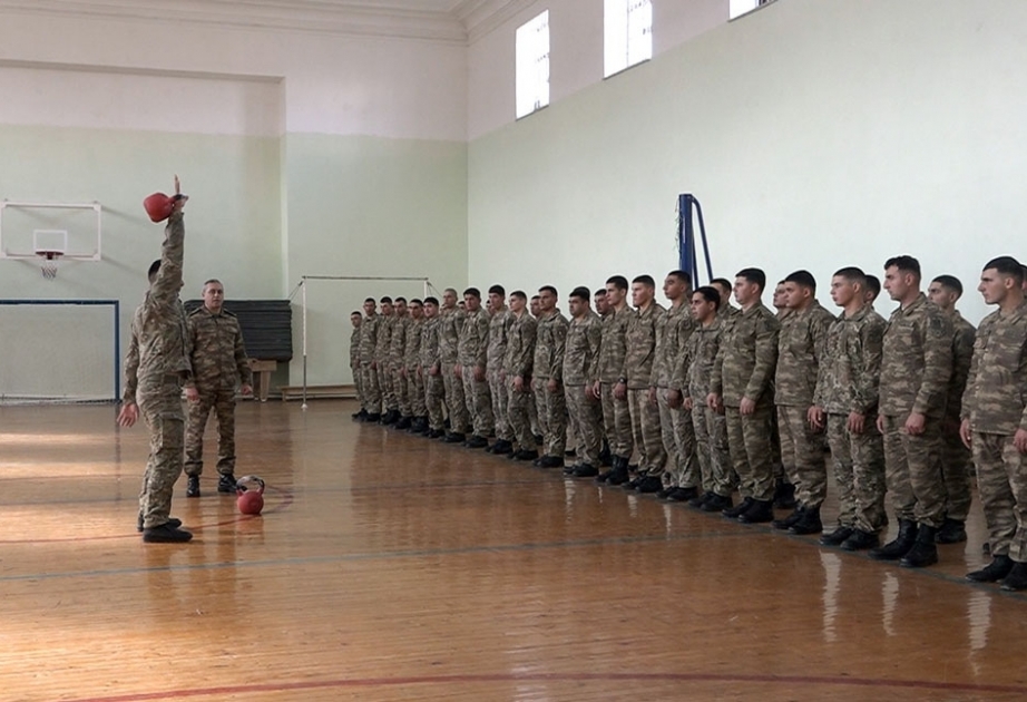 В Отдельной общевойсковой армии состоялось первенство по гиревому спорту среди военнослужащих