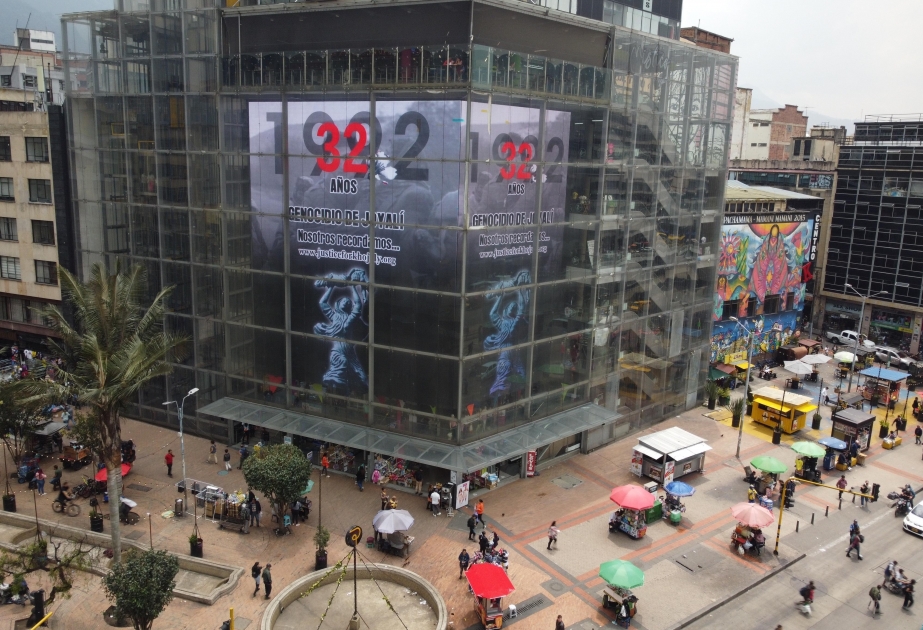 Llamamiento "¡Justicia para Joyalí!" en las calles céntricas de las capitales de México, Colombia y Perú