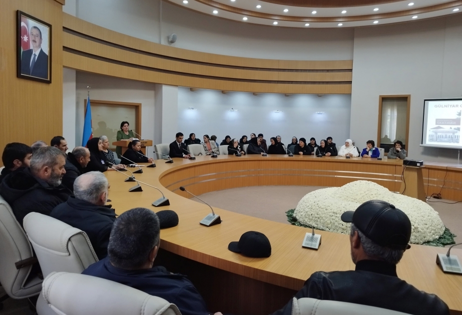 Zaqatalada şəhidlərin xatirəsinə həsr edilən kitabın təqdimatı olub
