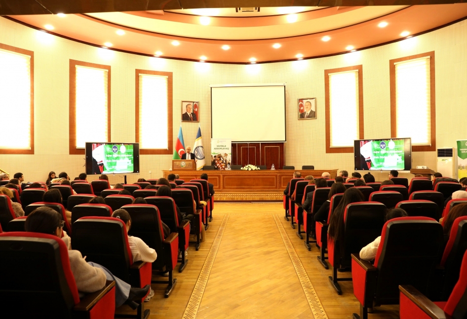 Aqrar Sığorta Fondunun rəhbərliyi Bakı Dövlət Universitetinin müəllim və tələbə heyəti ilə görüşüb