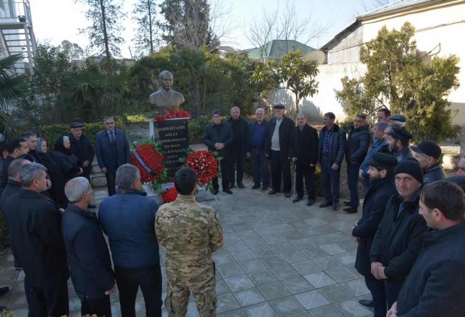Tərtərdə Azərbaycanın Milli Qəhrəmanı Elman Hüseynovun xatirəsi anılıb
