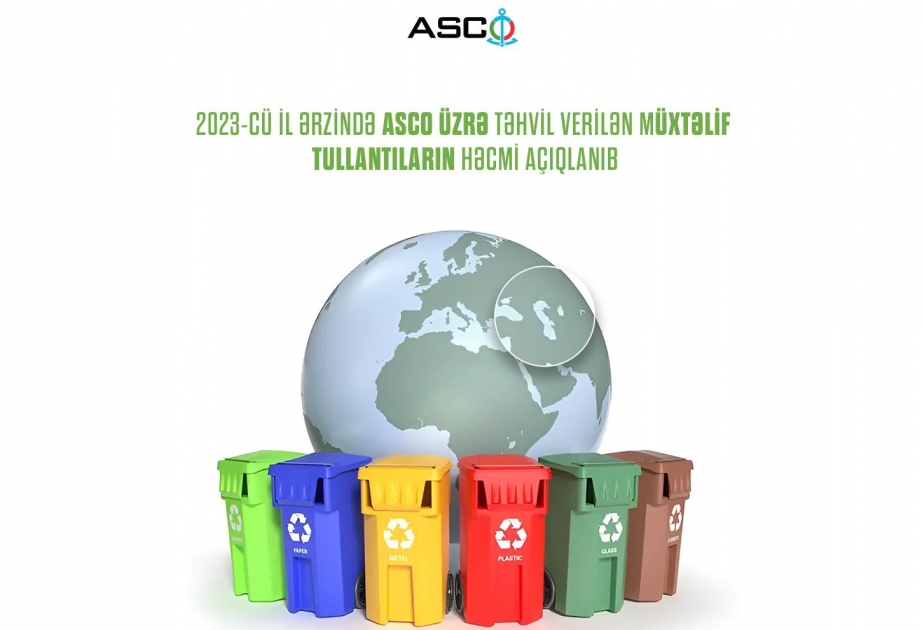 Ötən il Xəzər dənizinin çirklənməsinə səbəb olan min tondan çox kağız və plastmas təkrar emala göndərilib