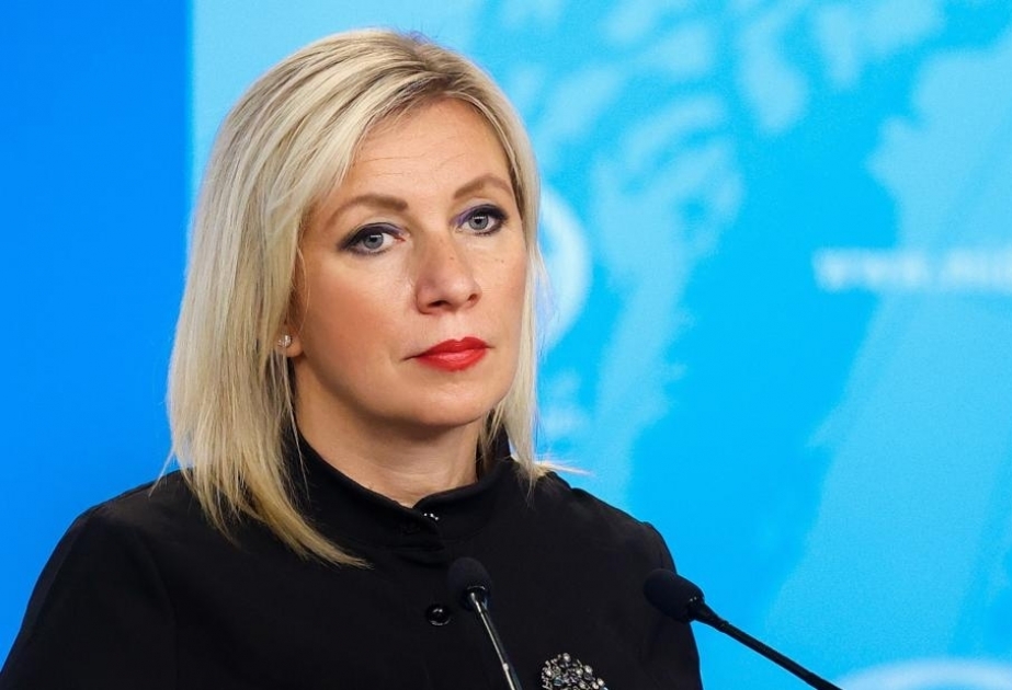 Mariya Zaxarova: Kommunikasiyaların açılması üzrə üçtərəfli işçi qrupunun işi İrəvanın mövqeyinə görə ləngiyib
