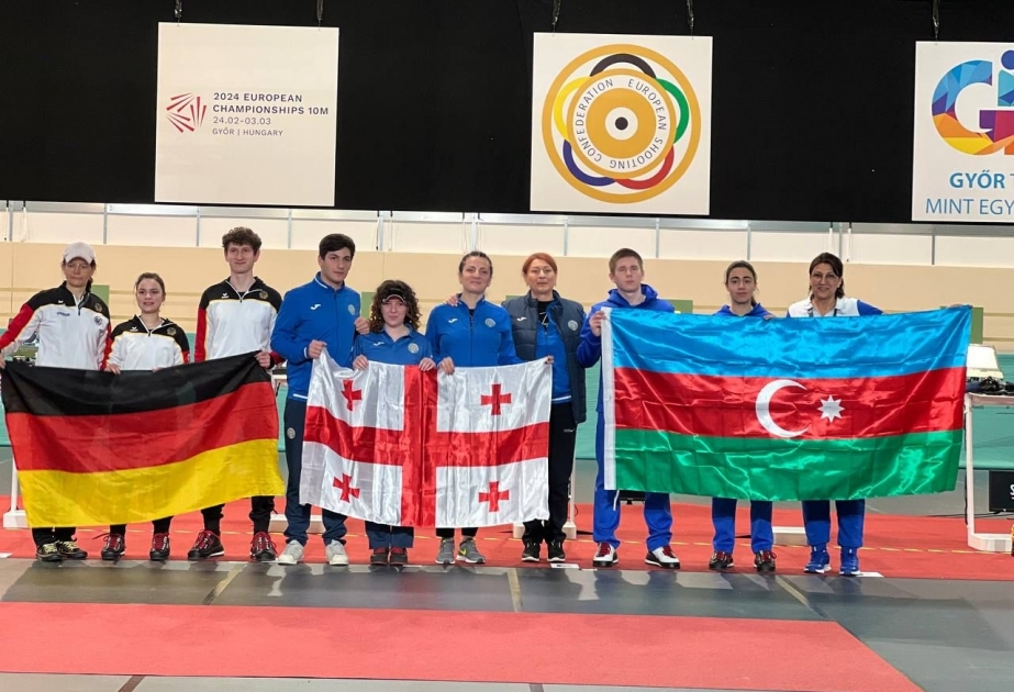 Azərbaycanın güllə atıcıları Avropa çempionatında növbəti medalı qazanıblar