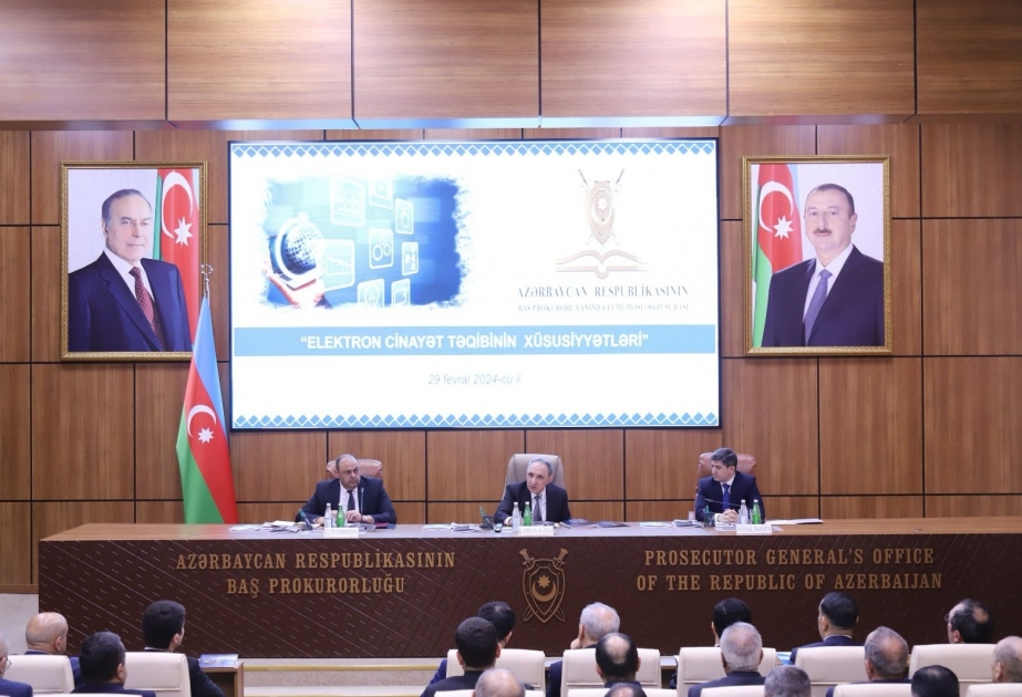 Baş prokuror yanında Elmi-Məsləhət Şurasının növbəti iclası olub