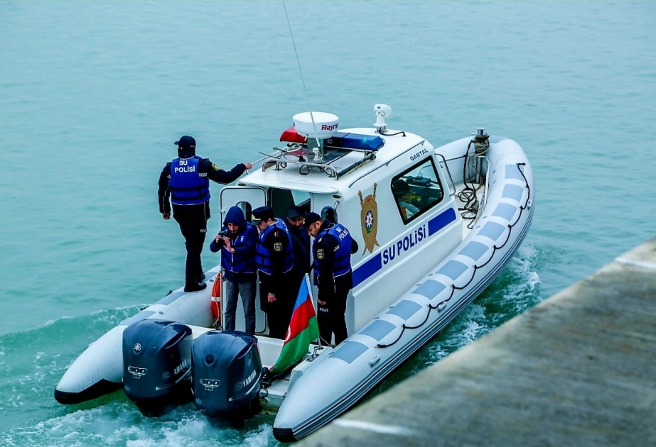 Su polisi tərəfindən qanunsuz balıq ovu ilə məşğul şəxs saxlanılıb