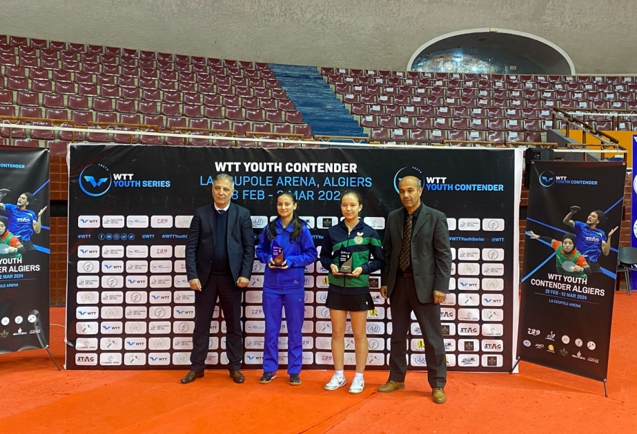 Azərbaycanın stolüstü tennisçiləri nüfuzlu turnirdə iki medal qazanıblar
