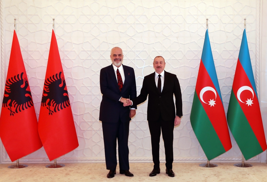 President of Azerbaijan Ilham Aliyev held one-on-one meeting with Prime Minister of Albania Edi Rama VIDEO