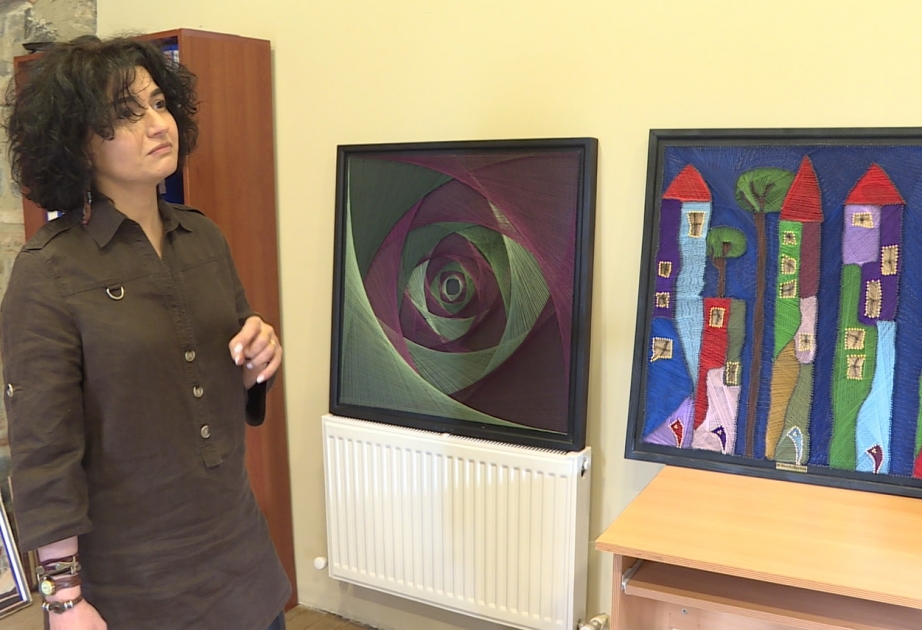 Şəkini “stiring art” vasitəsi ilə tanıtmaq istəyən sənətkar  FOTO VİDEO