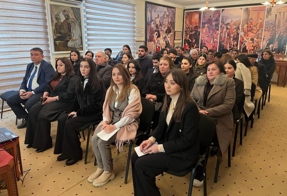 Ədəbiyyat Muzeyinin Aran regional filialında Məhəmməd Əmin Rəsulzadənin 140 illiyi qeyd olunub
