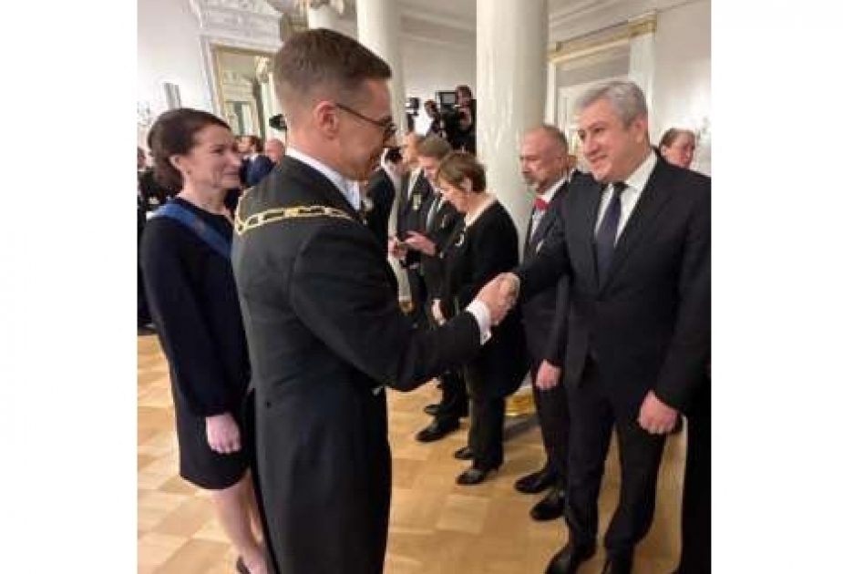 Finland's new president takes office