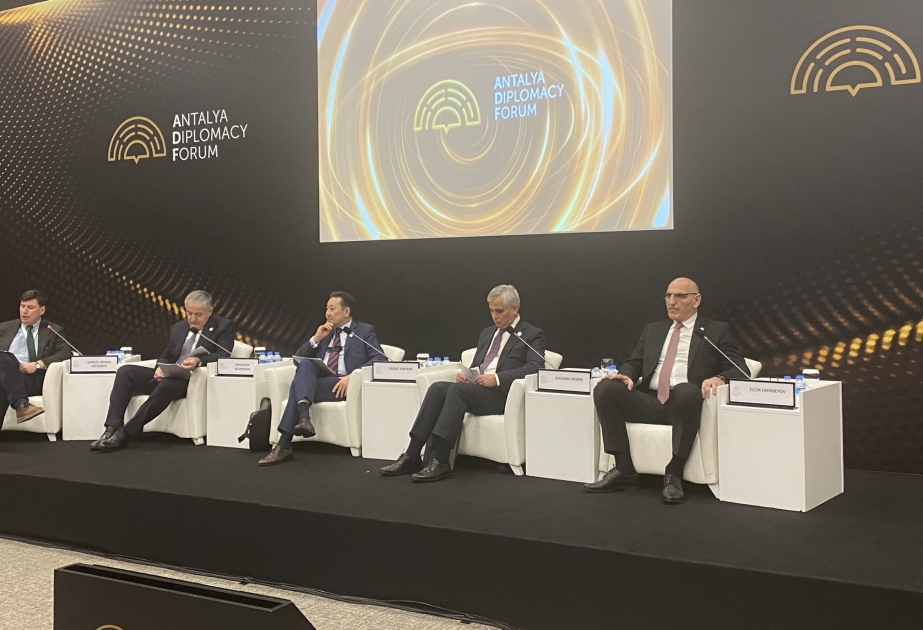Antalya Diplomatiya Forumunda Avrasiya ölkələri arasında inkişaf prespektivləri müzakirə olunub