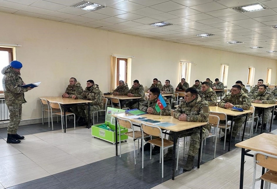 Events on enlightenment of servicemen continue in Azerbaijan Army