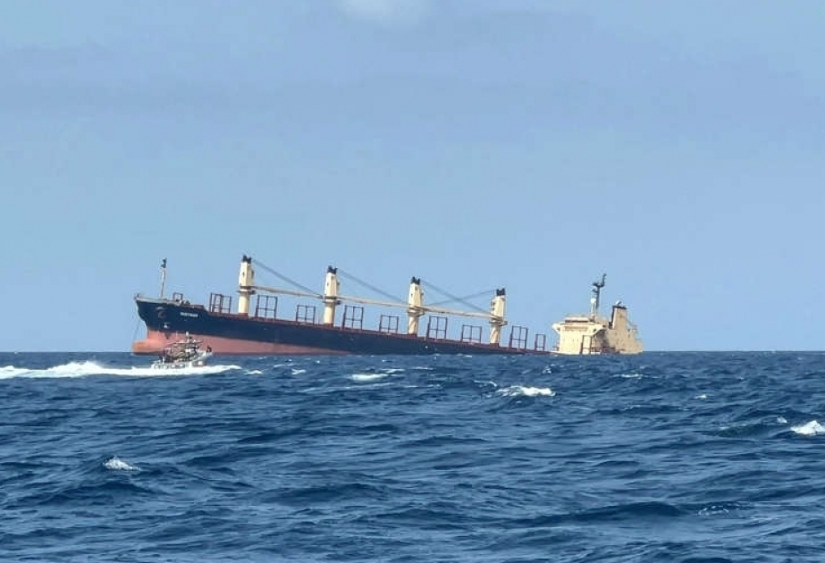Sunken cargo ship in Red Sea carried 21,000 tons of fertilizer, CENTCOM says