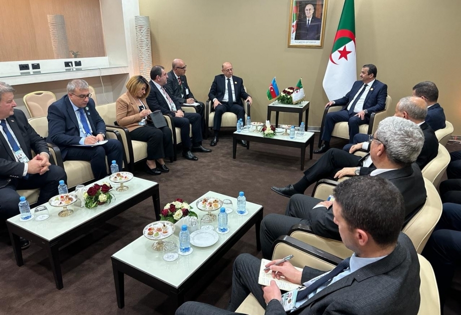 L’Azerbaïdjan et l’Algérie discutent de leur coopération énergétique