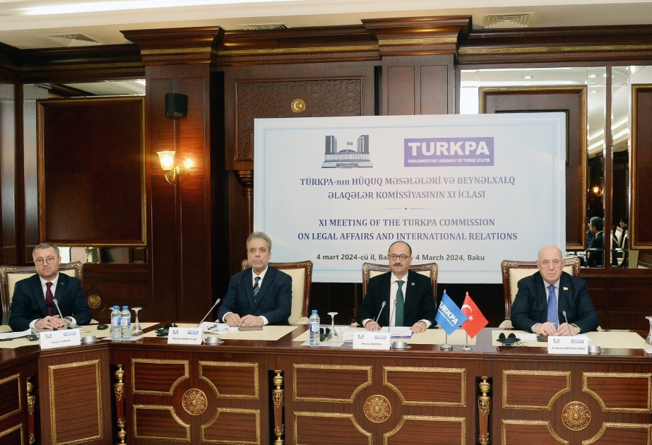 Bakou accueille la 11e la réunion de la commission des affaires juridiques et des relations internationales de la TURKPA