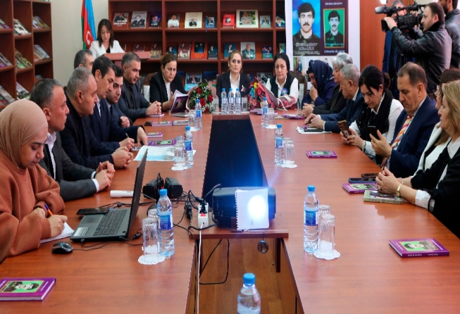 Gənclər Kitabxanasında “Cəbrayılın ilk şəhidi” adlı kitabın təqdimat mərasimi keçirilib