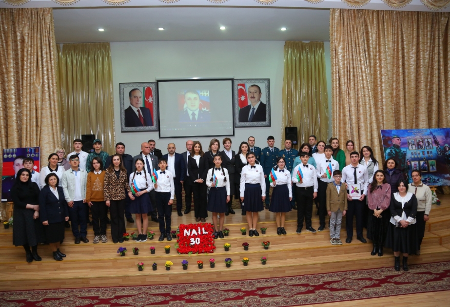 Oğuzda Vətən Müharibəsi Qəhrəmanı şəhid Nail İbrahimlinin 30 illiyi qeyd olunub