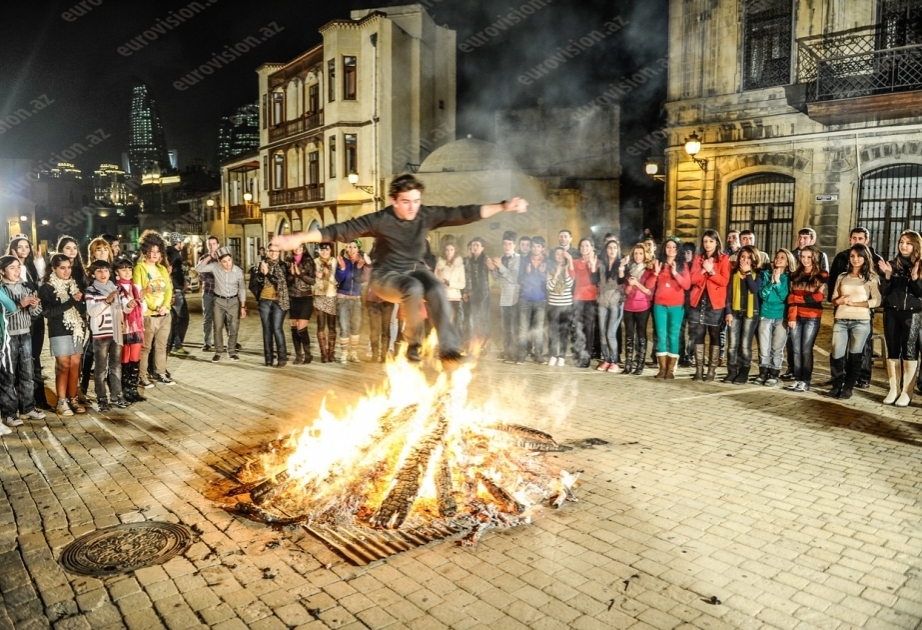 Azerbaijan celebrates Fire Tuesday of Novruz Holiday