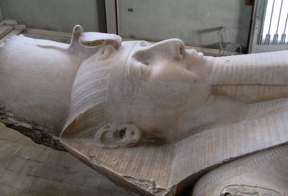 Archaeologists in Egypt unearth section of large Ramses II statue
